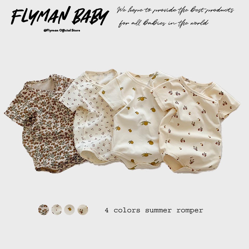 Baby Clothing Online - Baju monyet bayi laki-laki perempuan, Jumpsuit