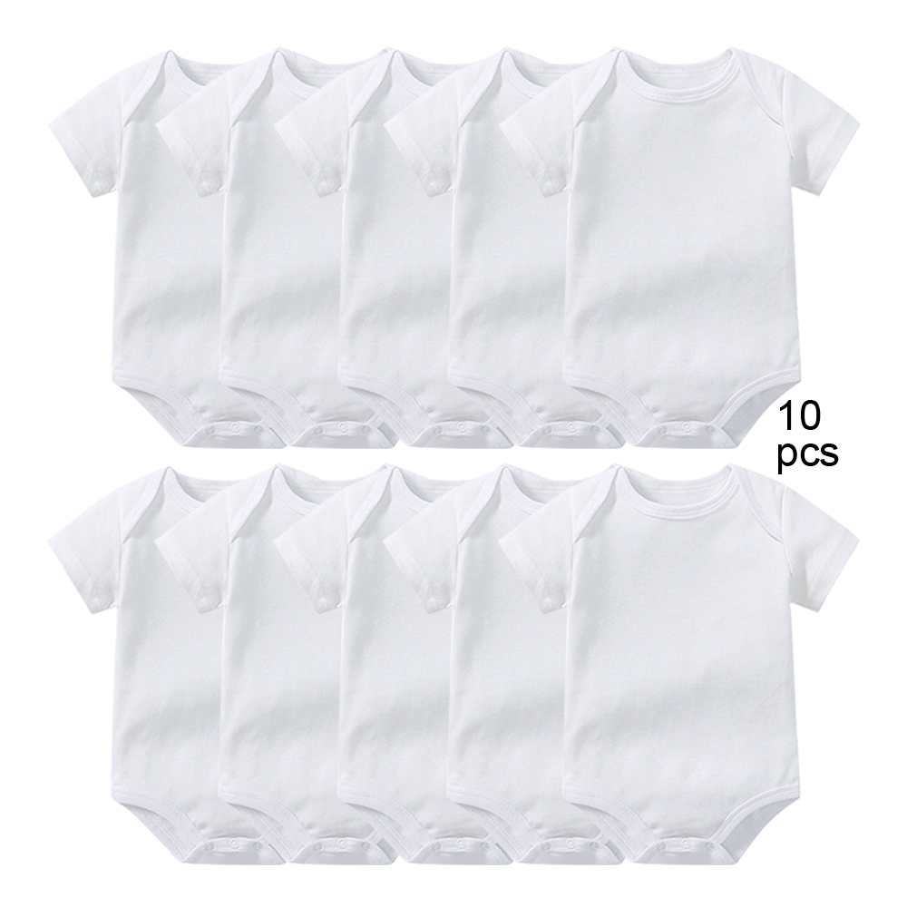 Baby Clothing Factory Shop - 10 Pcs Bodysuit Bayi Katun Tebal,
