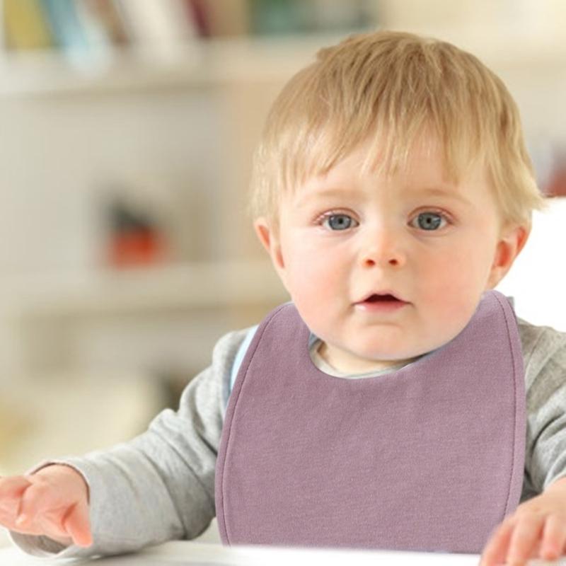 A5YC Pak 4 Buah Kain Sendawa B - Printed Bibs Pack ulasan dan harga