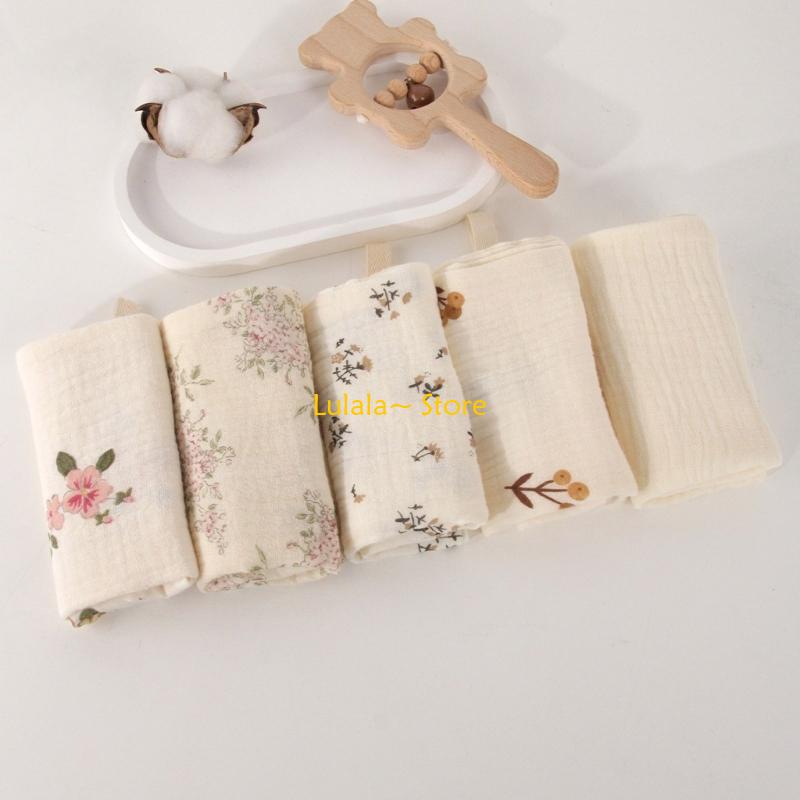 Y4QA Paket 5 Buah Handuk Mandi - Printed Bibs Pack ulasan dan harga