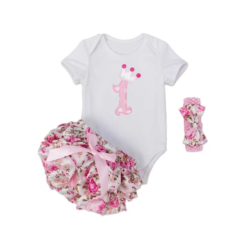Tutu Set pakaian ulang tahun b - Baby Clothing Online ulasan dan harga