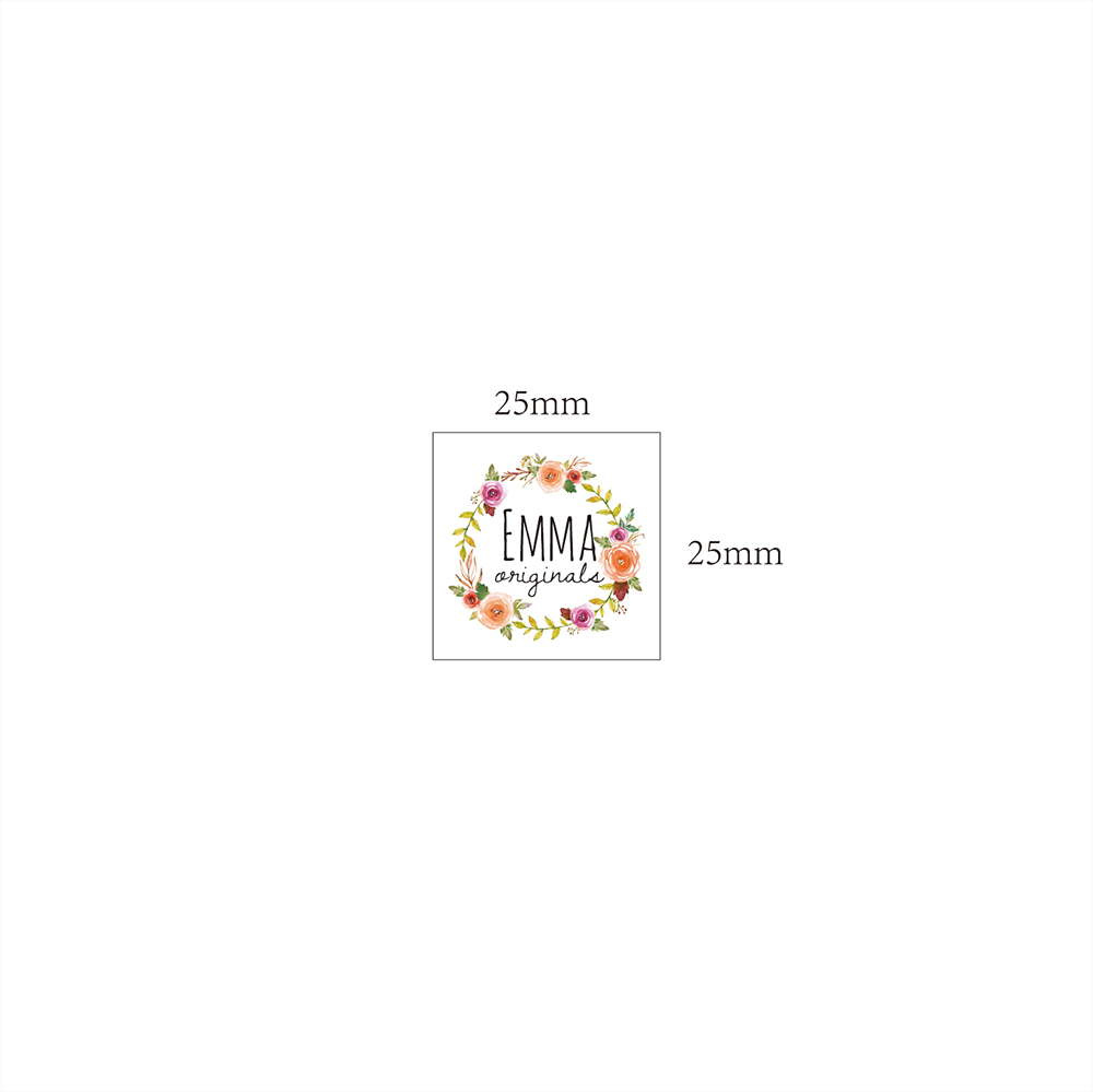 Label Katun Kustom - Sudut Per - Baby Clothing Labels ulasan dan harga