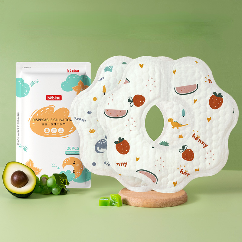 Bib bayi sekali pakai 20 buah/ - Printed Bibs Pack ulasan dan harga