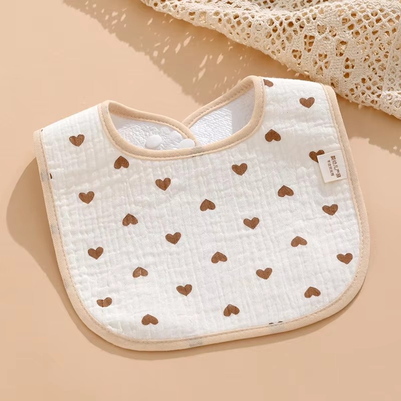 7 Buah/Pak Celemek Bayi Motif  - Printed Bibs Pack ulasan dan harga