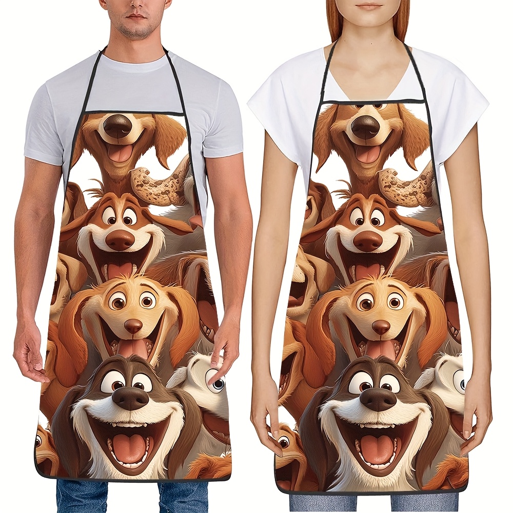 Celemek Anjing Kartun – 8 Moti - Printed Bibs Pack ulasan dan harga