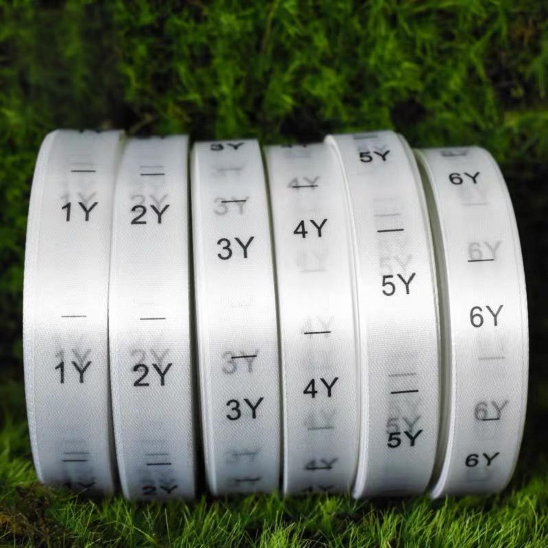1000pcs/roll label ukuran anak - Baby Clothing Labels ulasan dan harga