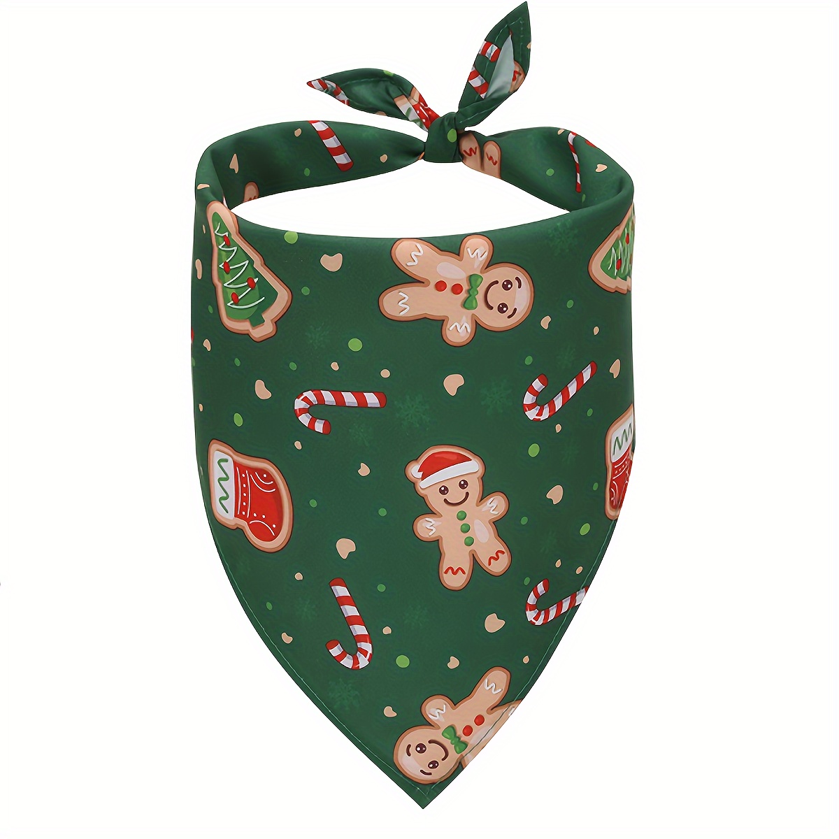 2 paket syal anjing Natal, sya - Printed Bibs Pack ulasan dan harga