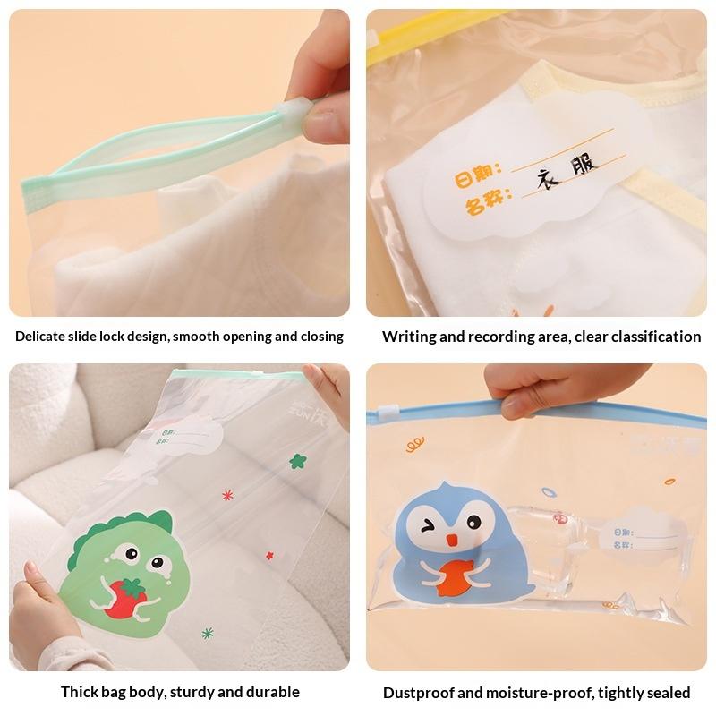 N$ 5 Pcs Tas Penyimpanan Pakai - Baby Clothing Labels ulasan dan harga