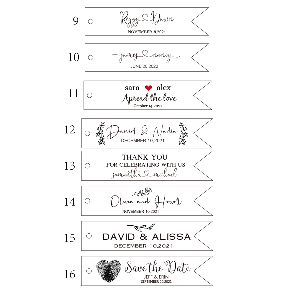 T12-100Pcs 18X80Mm Label Garis - Baby Clothing Labels ulasan dan harga