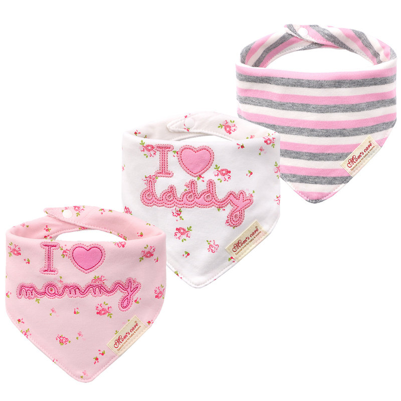 Handuk segitiga produk bayi bi - Printed Bibs Pack ulasan dan harga