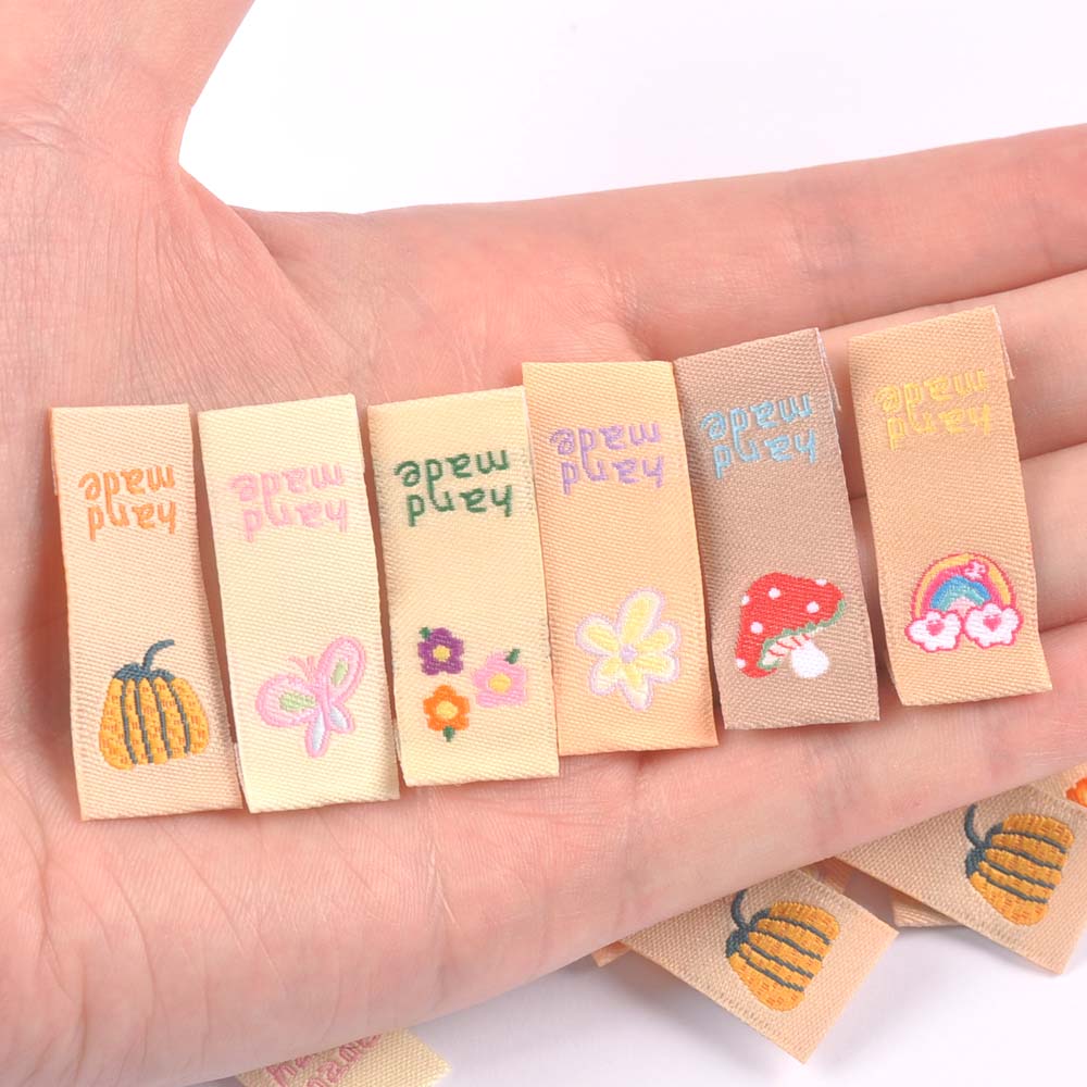50 Buah Label Kain Bordir Jamu - Baby Clothing Labels ulasan dan harga