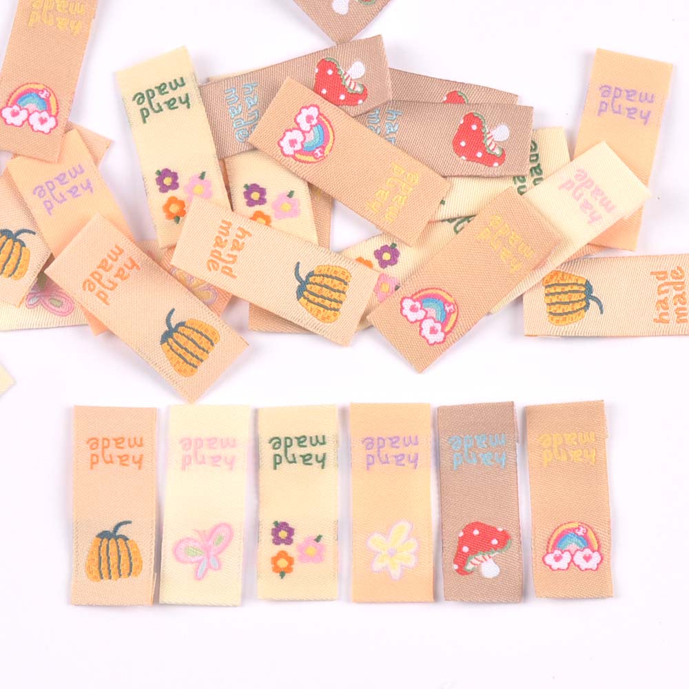 50 Buah Label Kain Bordir Jamu - Baby Clothing Labels ulasan dan harga