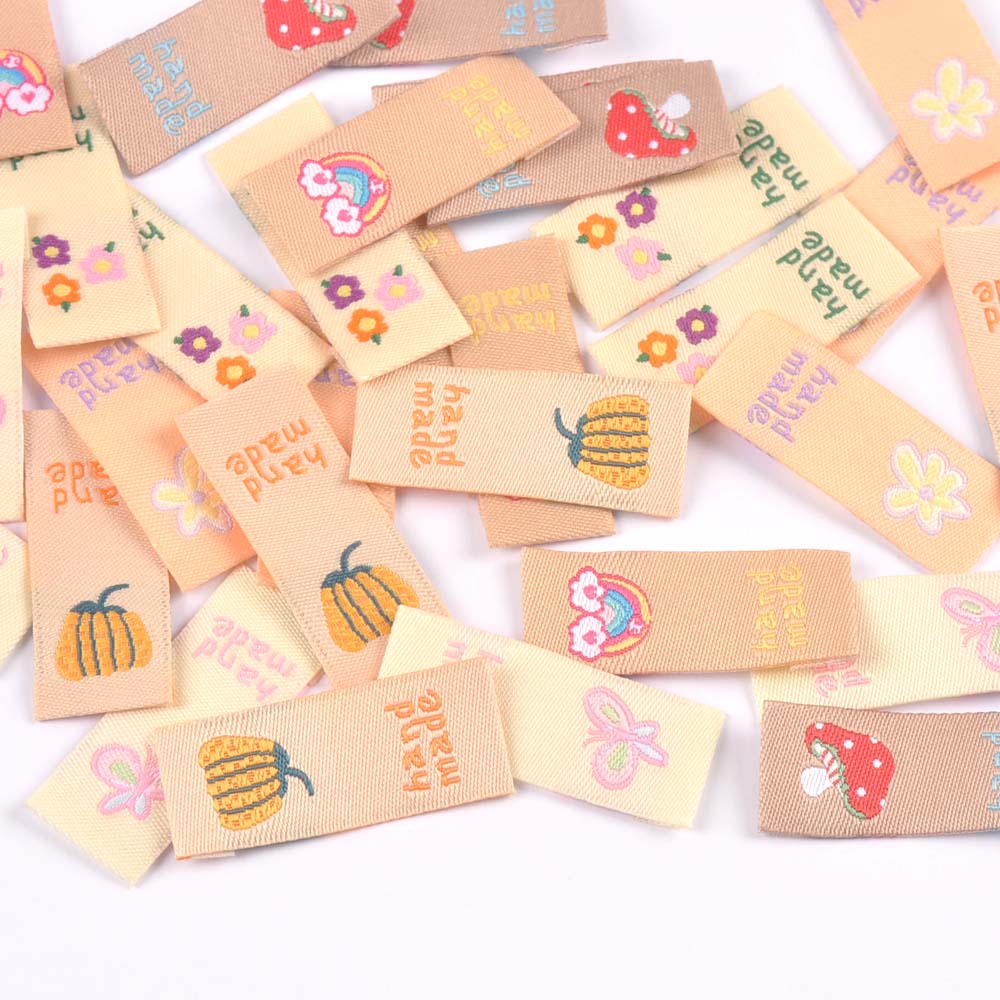 50 Buah Label Kain Bordir Jamu - Baby Clothing Labels ulasan dan harga